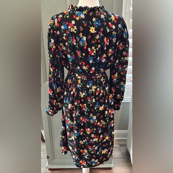 Kate spade bright floral tie waist dress - Picture 2 of 5